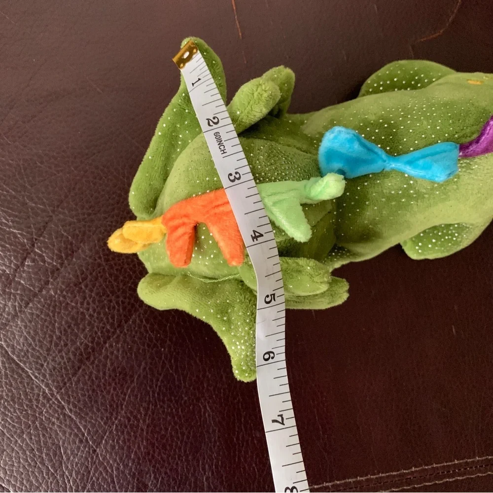 New 13” Snug Arooz Green Dragon Crinkly Squeakly Toy for Dog